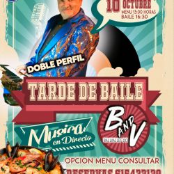 Tarde de baile con opción a Menú diario