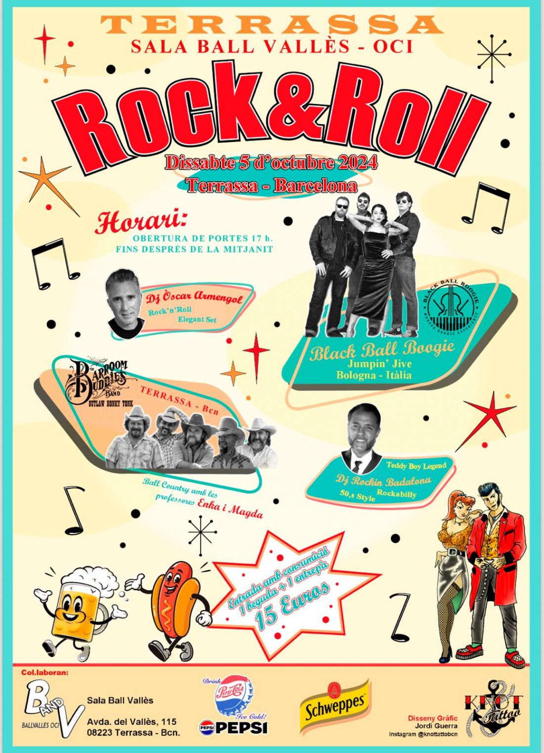Evento de Rock&billy 3ª Edición en Terrassa